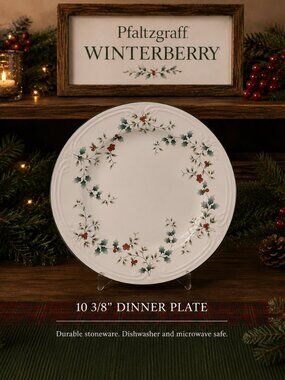 Pfaltzgraff Winterberry Dinner Plate 10 3/8"